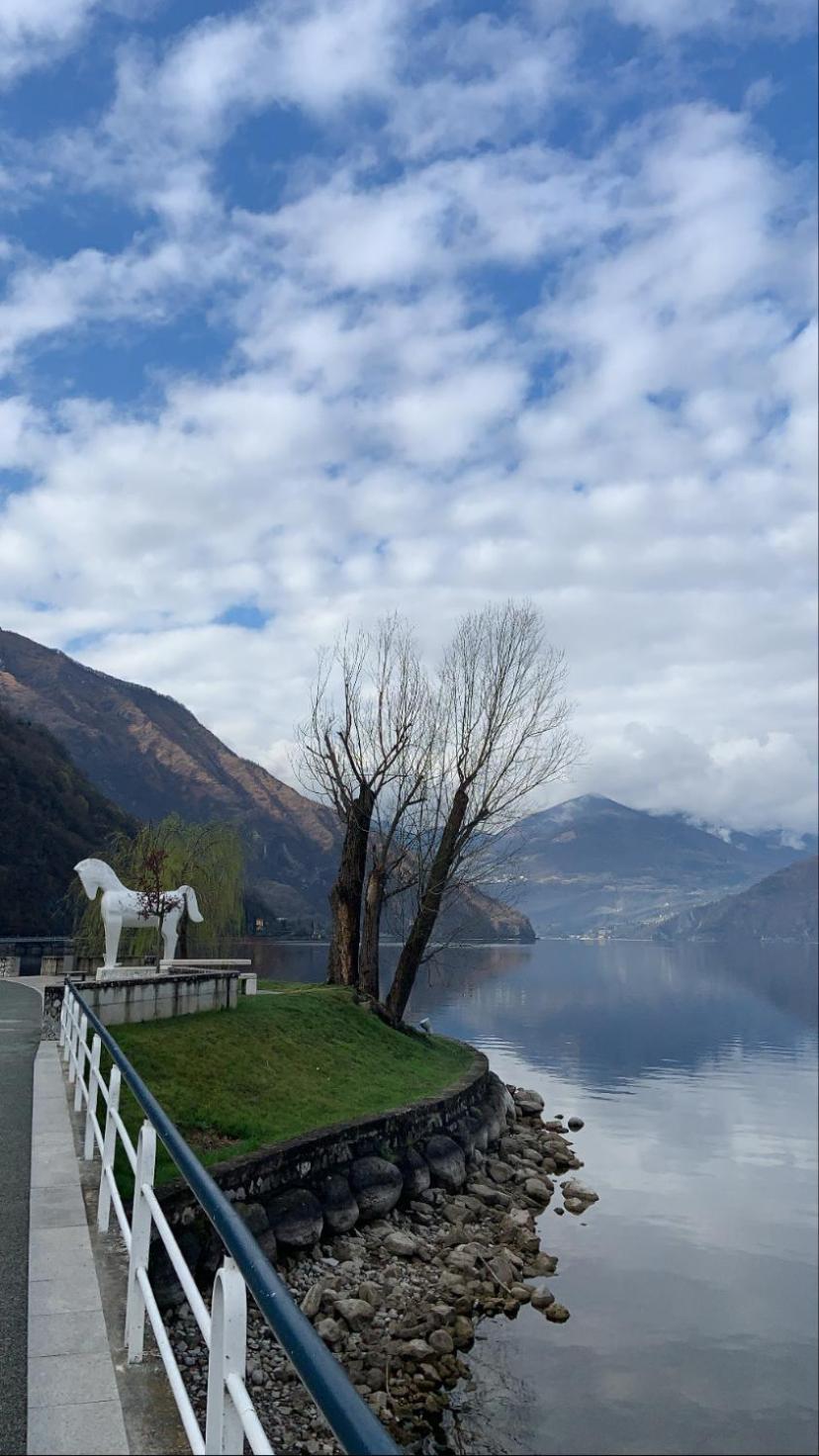 Vila Casa Berlai, Bilocale Sul Lago Pisogne Exteriér fotografie